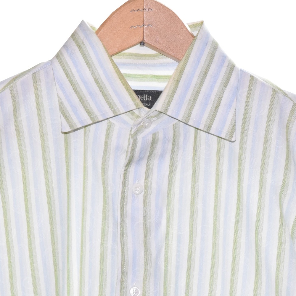 Zanella 15 1/2R Blue Green White Stripped